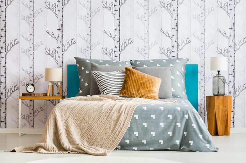 Bedroom Wallpaper Installation in Denver County, CO