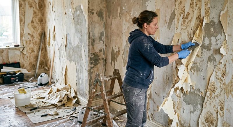 Wallpaper Stripping in Sacramento, CA