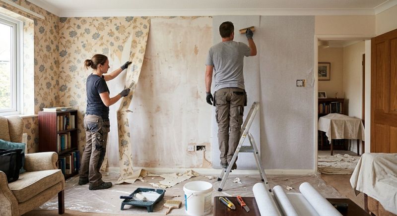 Kitchen Wallpaper Installation in Kansas City, MO