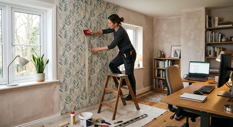 Kitchen Wallpaper Installation in Kansas City, MO