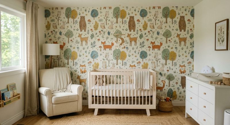 Nursery Wallpaper Installation in Kansas City, MO