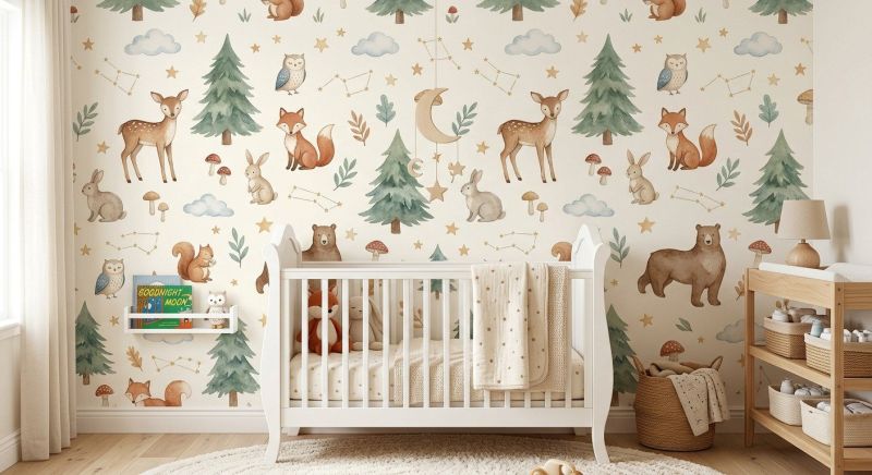 Nursery Wallpaper Installation in Kansas City, MO