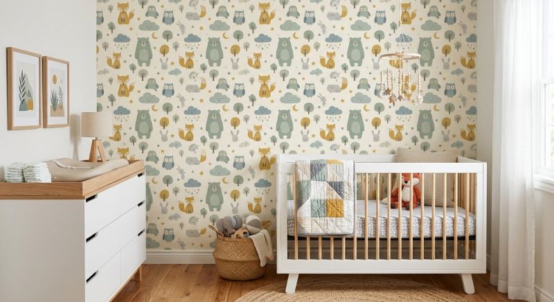 Nursery Wallpaper Installation in Denver, CO