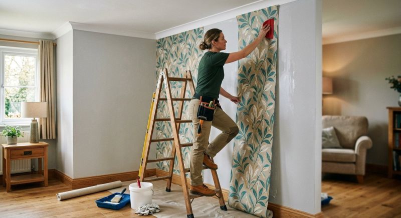 Wall Covering Installation in Roswell, GA