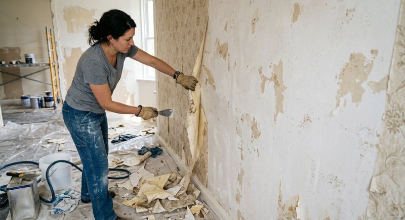 Wallpaper Removal Service in Roswell, GA
