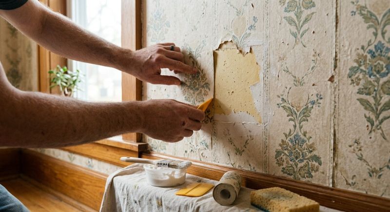 Wallpaper Restoration in Roswell, GA