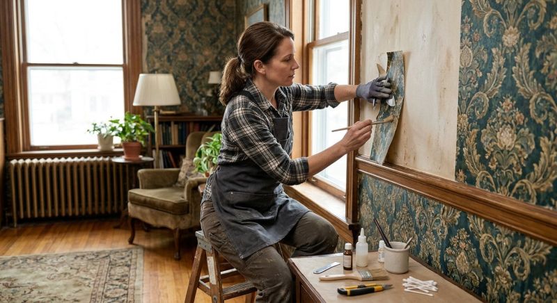 Wallpaper Restoration in Kansas City, KS