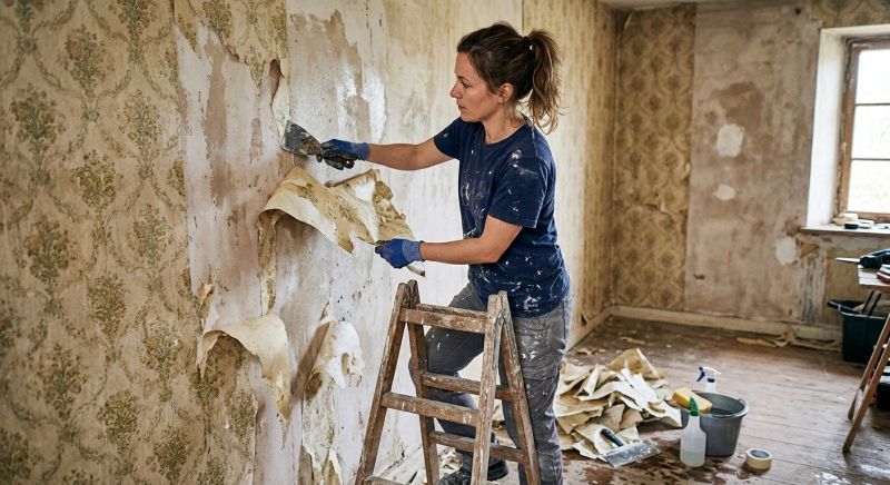 Wallpaper Stripping in Conroe, TX