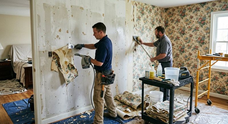 Wallpaper Stripping in Roswell, GA